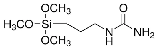 图片 1-[3-(三甲氧基甲硅基)丙基]脲，1-[3-(Trimethoxysilyl)propyl]urea；97%