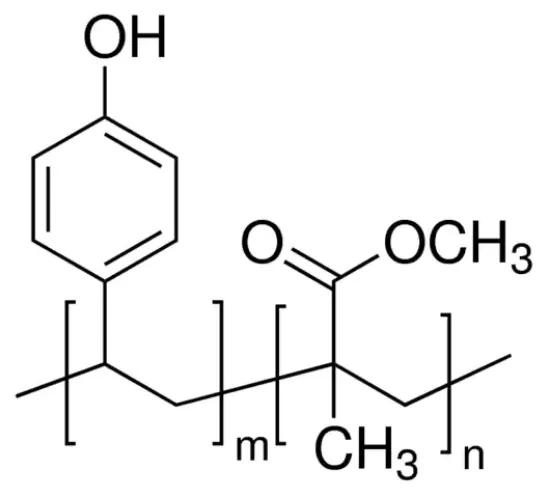 图片 聚(4-乙烯基苯酚-co-甲基丙烯酸甲酯)，Poly(4-vinylphenol-co-methyl methacrylate) [PVP-co-PMMA]