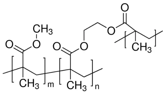 图片 聚(甲基丙烯酸甲酯-co-二甲基丙烯酸乙二醇酯)，Poly(methyl methacrylate-co-ethylene glycol dimethacrylate)；50 μm particle size