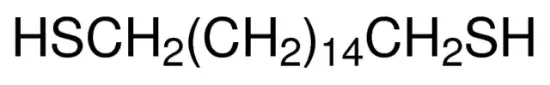 图片 1,16-十六烷二硫醇，1,16-Hexadecanedithiol [HDDT]；99%