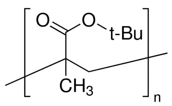 图片 聚(甲基丙烯酸叔丁酯)，Poly(tert-butyl methacrylate)；average Mw ~170,000, crystalline