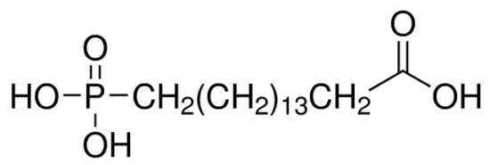 图片 16-膦酰基十六烷酸，16-Phosphonohexadecanoic acid [16-PA]；97%