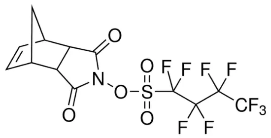 图片 N-羟基-5-降冰片烯-2,3-二酰胺九氟丁烷磺酸，N-Hydroxy-5-norbornene-2,3-dicarboximide perfluoro-1-butanesulfonate；electronic grade, ≥99% trace metals basis