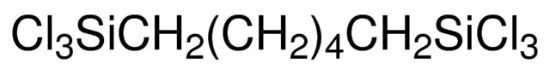 图片 1,6-二(三氯甲硅烷基)己烷，1,6-Bis(trichlorosilyl)hexane；97%