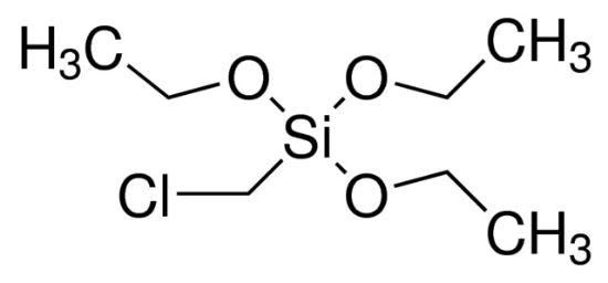 图片 氯甲基三乙氧基硅烷，(Chloromethyl)triethoxysilane；96%