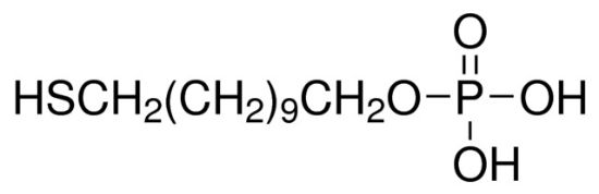 图片 11-巯基十一烷基磷酸，11-Mercaptoundecylphosphoric acid [MDPA]；90%