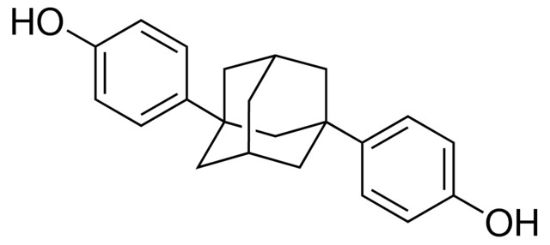 图片 4,4'-(1,3-金刚烷二基)二苯酚，4,4′-(1,3-Adamantanediyl)diphenol；98%