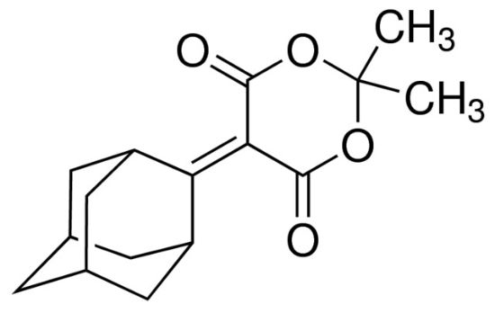 图片 5-(2-金刚烷基)-2,2-二甲基-1,3-二氧六环-4,6-二酮，5-(2-Adamantylidene)-2,2-dimethyl-1,3-dioxane-4,6-dione；99%