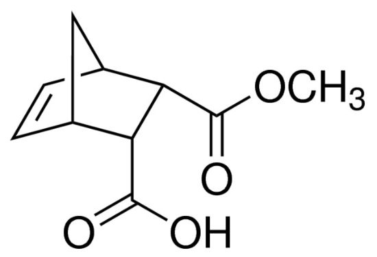 图片 顺-5-降冰片烯-内-2,3-二羧酸单甲酯，mono-Methyl cis-5-norbornene-endo-2,3-dicarboxylate；95%