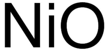 图片 氧化镍(II)，Nickel(II) oxide；nanopowder, <50 nm particle size (TEM), 99.8% trace metals basis