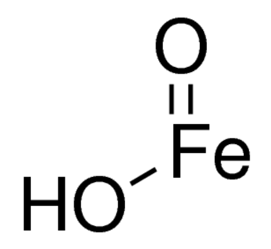 图片 水合氧化铁(III)，Iron(III) oxide；hydrated, catalyst grade, 30-50 mesh