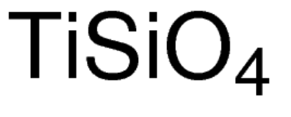 图片 硅氧化钛，Titanium silicon oxide；nanopowder, <50 nm particle size (BET), 99.8% trace metals basis