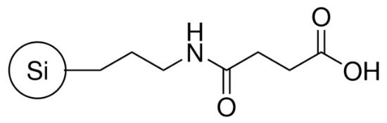 图片 3-氨丙基(3-氧丁酸)官能化硅胶，3-Aminopropyl(3-oxobutanoic acid) functionalized silica；nanoparticles, ~15 nm particle size (DLS), dispersion, 2.5 % (w/v) in DMF