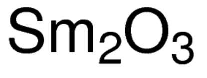 图片 氧化钐(III)，Samarium(III) oxide；nanopowder, <100 nm particle size (BET), ≥99% trace metals basis