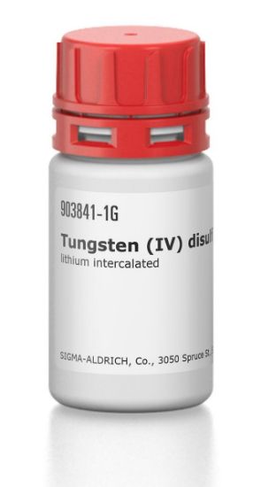图片 二硫化钨(IV) [嵌锂]，Tungsten (IV) disulfide；lithium intercalated