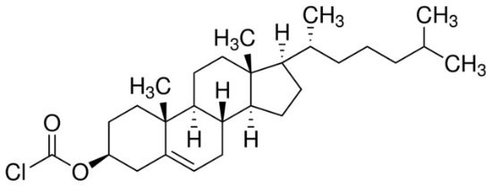 图片 胆固醇甲酰氯，Cholesteryl chloroformate；95%