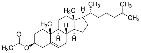 图片 胆固醇醋酸酯，Cholesteryl acetate；97%