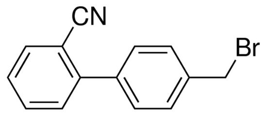 图片 2-氰基-4'-溴甲基联苯，4′-Bromomethyl-2-biphenylcarbonitrile；97%