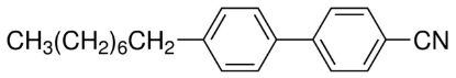 图片 4′-正辛基-4-氰基联苯，4′-Octyl-4-biphenylcarbonitrile [8CB]；liquid crystal (nematic), 98%