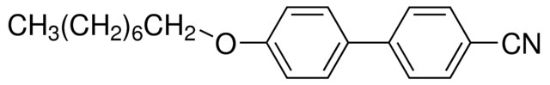 图片 对氰基辛氧基联苯，4′-(Octyloxy)-4-biphenylcarbonitrile [8CB]；liquid crystal (nematic)