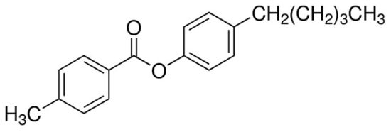 图片 4-甲基苯甲酸对戊基苯酚酯，4-Pentylphenyl 4-methylbenzoate；97%