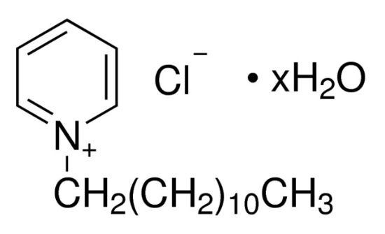 图片 十二烷基氯化吡啶水合物，1-Dodecylpyridinium chloride hydrate；98%