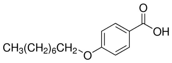 图片 4-(辛氧基)苯甲酸，4-(Octyloxy)benzoic acid；98%