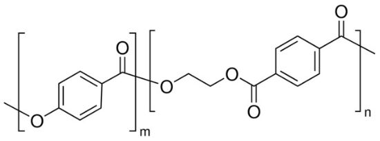 图片 聚(4-羟基苯甲酸-co-乙烯对苯二甲酸酯)，Poly(4-hydroxy benzoic acid-co-ethylene terephthalate)；80 mol % in 4-hydroxybenzoic acid