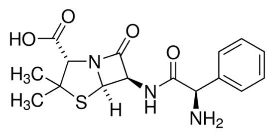 图片 氨苄青霉素 [氨苄西林]，Ampicillin；anhydrous, 96.0-102.0% (anhydrous basis)