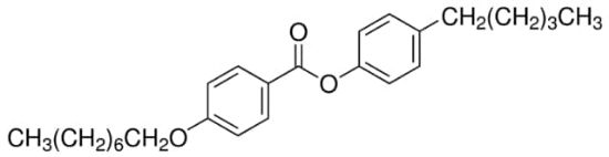图片 对戊基苯基-4-辛氧基苯甲酸酯，4-Pentylphenyl 4-(octyloxy)benzoate；97%