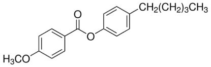 图片 4-甲氧基苯甲酸-4-戊基苯酯，4-Pentylphenyl 4-methoxybenzoate；97%