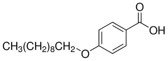 图片 4-(癸氧基)苯甲酸，4-(Decyloxy)benzoic acid；98%