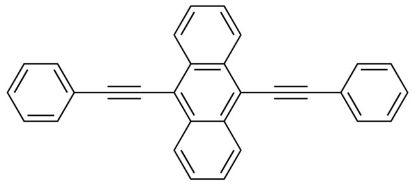 图片 9,10-双(苯乙炔基)蒽，9,10-Bis(phenylethynyl)anthracene [BPEA]；97%