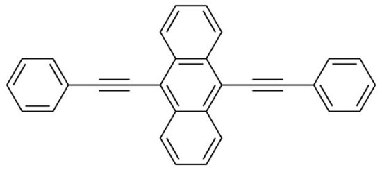 图片 9,10-双(苯乙炔基)蒽，9,10-Bis(phenylethynyl)anthracene [BPEA]；97%