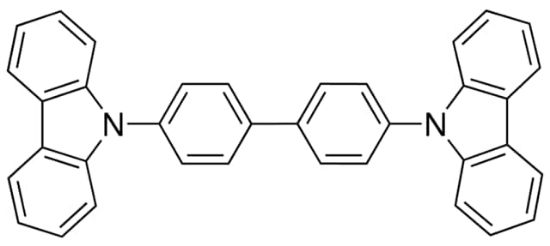 图片 4,4'-双(N-咔唑)-1,1'-联苯，4,4′-Bis(N-carbazolyl)-1,1′-biphenyl [CBP, DCBP]；97%