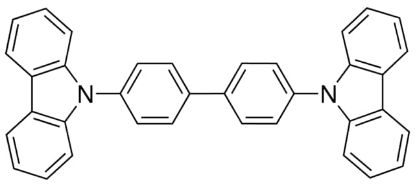 图片 4,4'-双(N-咔唑)-1,1'-联苯，4,4′-Bis(N-carbazolyl)-1,1′-biphenyl [CBP, DCBP]；sublimed grade, 99.9% trace metals basis