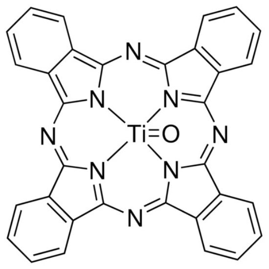 图片 氧钛酞菁，Titanyl phthalocyanine；Dye content 95 %