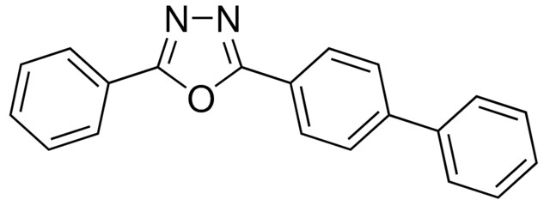 图片 2-(4-联苯基)-5-苯基-1,3,4-噁二唑，2-(4-Biphenylyl)-5-phenyl-1,3,4-oxadiazole [PBD]；98%