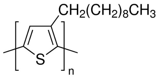 图片 聚(3-癸基噻吩-2,5-二基)，Poly(3-decylthiophene-2,5-diyl) [P3DT, P3DT-RR]；regioregular, average Mw ~42,000, average Mn ~30,000