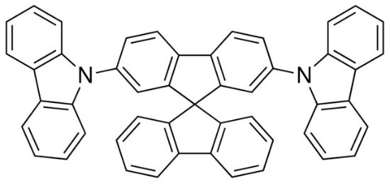 图片 2,7-二(9H-咔唑-9-基)-9,9-螺二[9H-芴]，Spiro-2CBP；≥98%