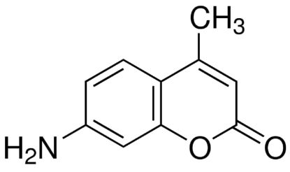 图片 7-氨基-4-甲基香豆素，7-Amino-4-methylcoumarin；Chromophore for substrates, ≥98% (HPLC)