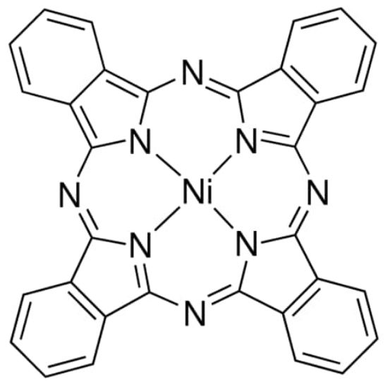图片 酞菁镍(II)，Nickel(II) phthalocyanine；Dye content 85 %