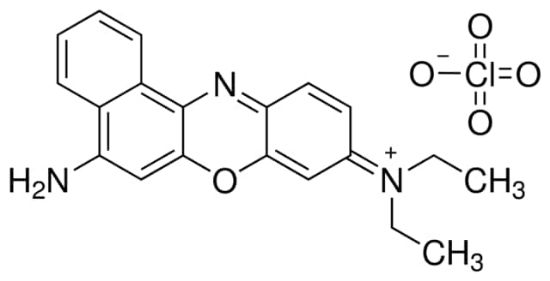 图片 尼罗蓝A高氯酸盐，Nile Blue A perchlorate [NBA]；Dye content 95 %