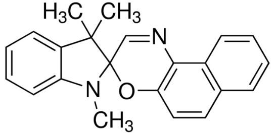 图片 1,3-二氢-1,3,3-三甲基螺[2H-吲哚-2,3′-[3H]萘并[2,1-b][1,4]噁嗪]，1,3-Dihydro-1,3,3-trimethylspiro[2H-indole-2,3′-[3H]naphth[2,1-b][1,4]oxazine]；≥98.0% (HPLC)