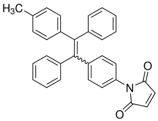 图片 1-{4-[1,2-二苯基-2-(对甲苯基)乙烯基]苯基}-1H-吡咯-2,5-二酮 [TPE-硫醇]，1-{4-[1,2-Diphenyl-2-(p-tolyl)vinyl]phenyl}-1H-pyrrole-2,5-dione [TPE-Thiol]；98%