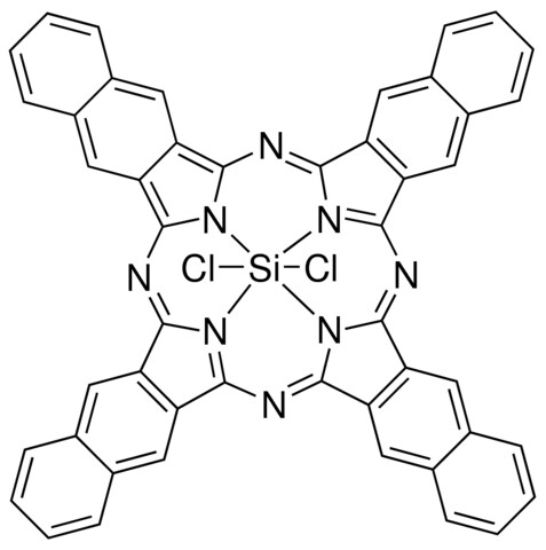 图片 二氯化硅2,3-萘醛菁，Silicon 2,3-naphthalocyanine dichloride；Dye content 85 %