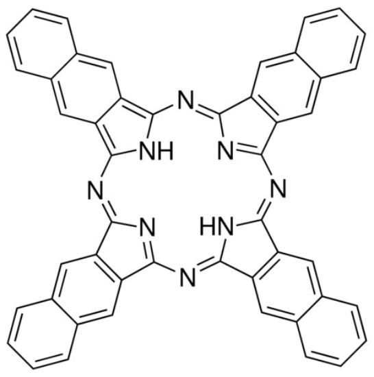 图片 2,3-萘醛花青苷，2,3-Naphthalocyanine；Dye content 95 %