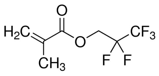 图片 2,2,3,3,3-五氟丙基甲基丙烯酸盐，2,2,3,3,3-Pentafluoropropyl methacrylate；97%, contains 100 ppm 4-tert-butylcatechol as inhibitor