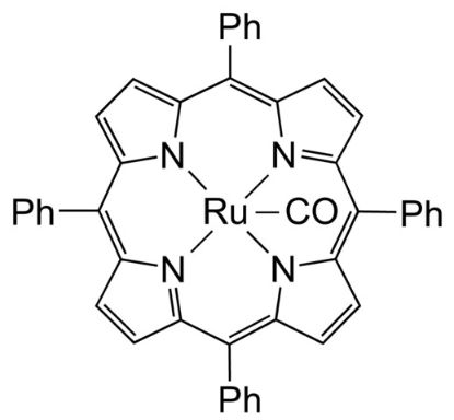 图片 5,10,15,20-四苯基-21H,23H-卟吩羰基钌(II)，5,10,15,20-Tetraphenyl-21H,23H-porphine ruthenium(II) carbonyl；Dye content ~80 %