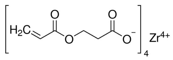 图片 羧乙基丙烯酸锆，Zirconium carboxyethyl acrylate；60% (n-propanol)